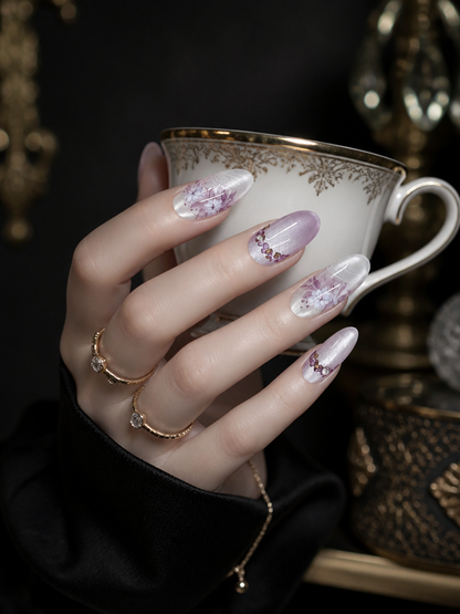 Gilded Bloom | LUMlix Haute Nail