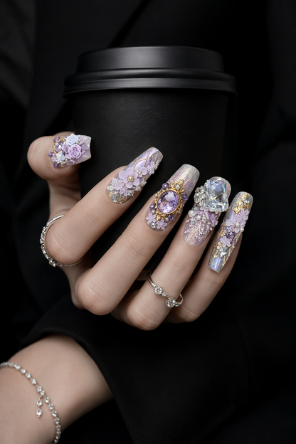Violet Reverie | LUMlix Haute Nail