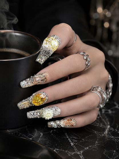 Golden Dynasty | LUMlix Haute Nail