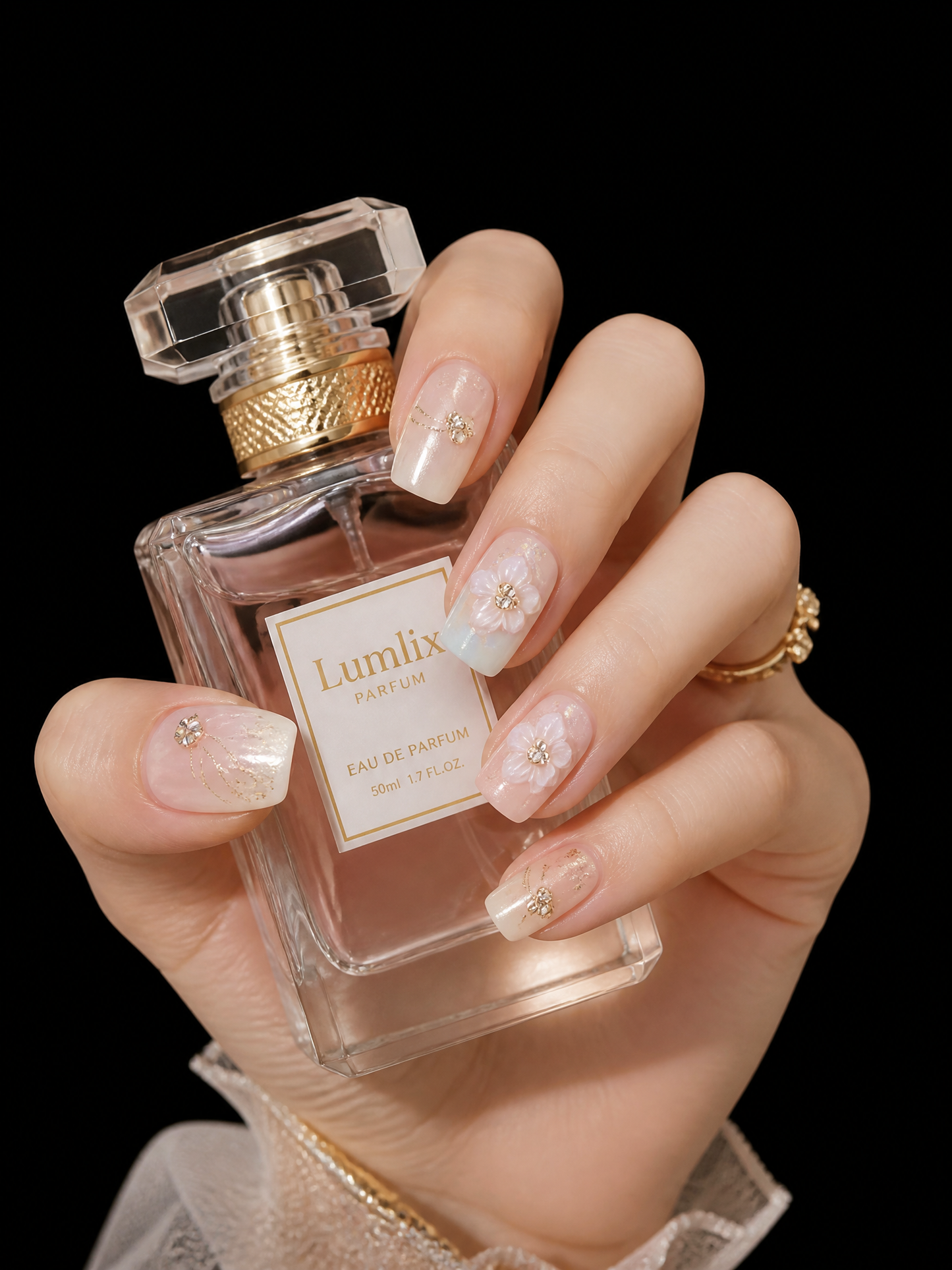 Seraphina’s Blush Reverie | LUMlix Haute Nail