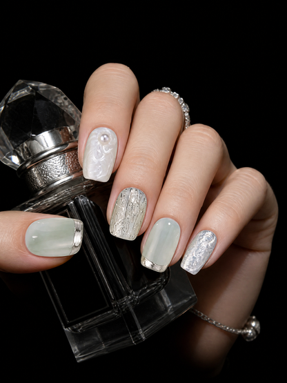 Gaia's Verdant Whisper | LUMlix Haute Nail