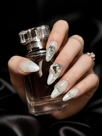 Ethereal Frost Crown  | LUMlix Haute Nail