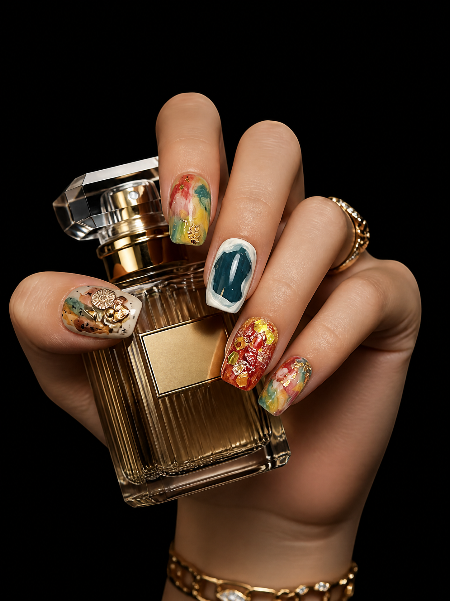 Gaia's Alchemical Garden | LUMlix Haute Nail