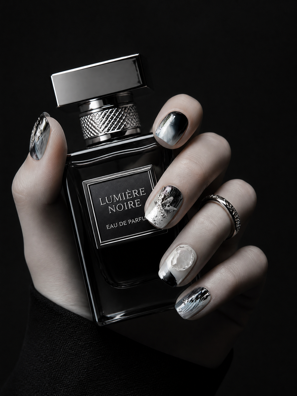Nyx's Obsidian Mirror | LUMlix Haute Nail