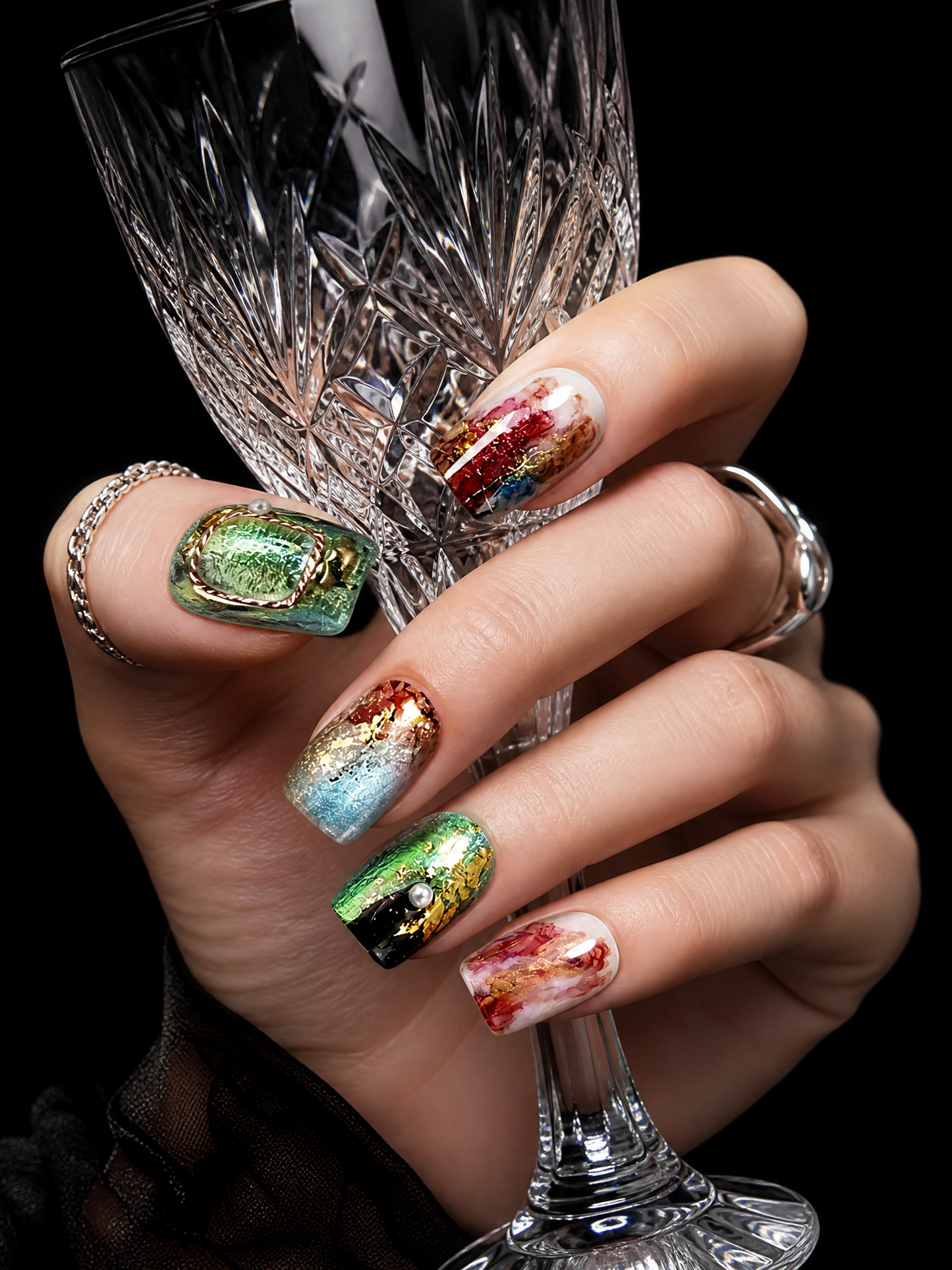 Gaia's Alchemical Canvas | LUMlix Haute Nail