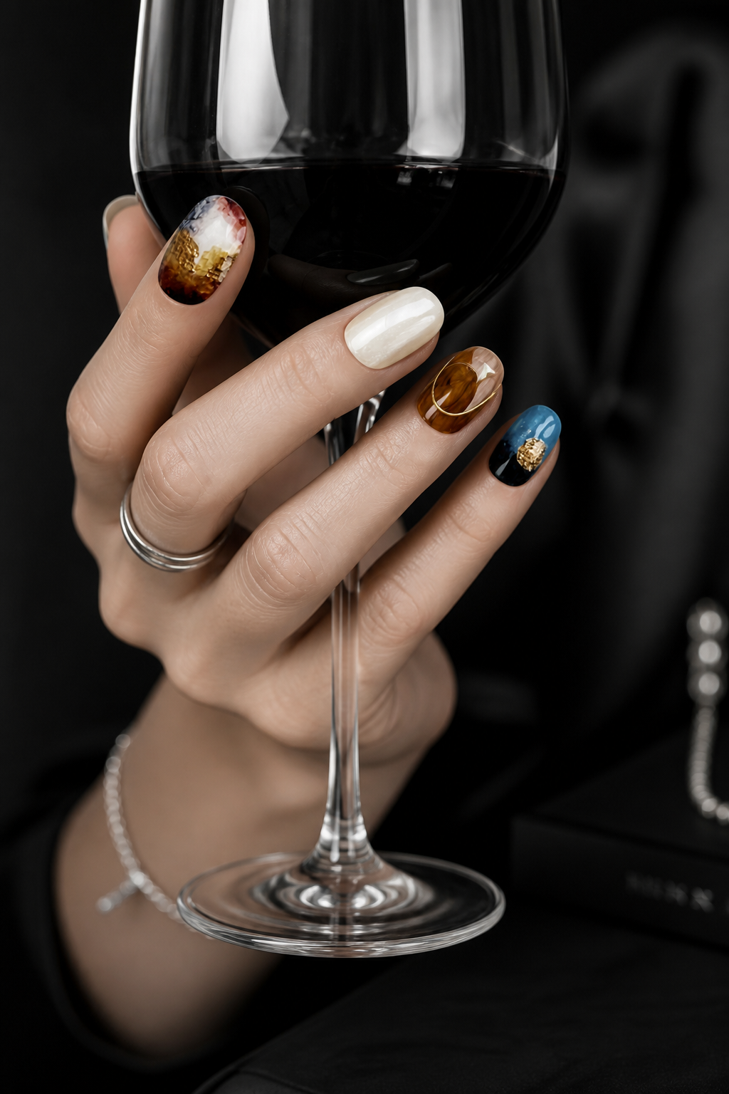 Amber Nebula | LUMlix Haute Nail