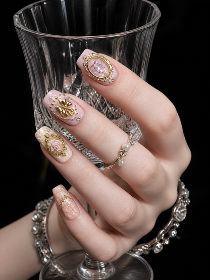 Alice’s Gilded Tea Party | LUMlix Haute Nail