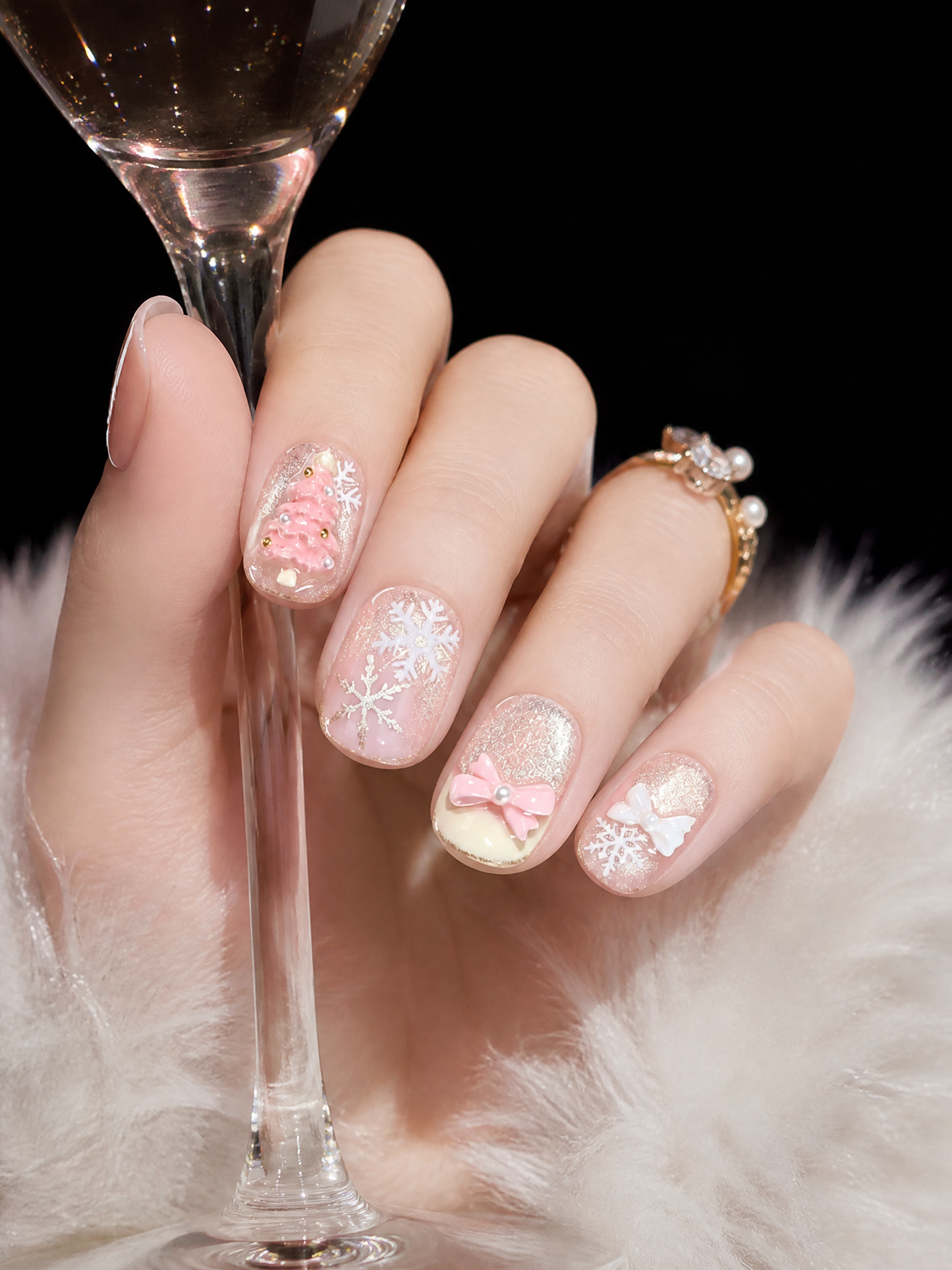 Snowy Bear Noel | LUMlix Haute Nail