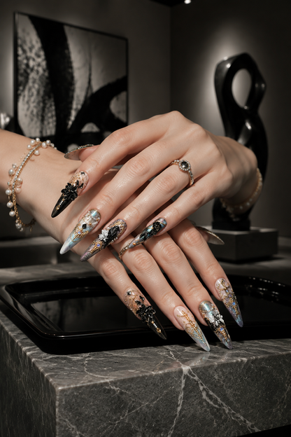 Raven's Nocturne | LUMlix Haute Nail