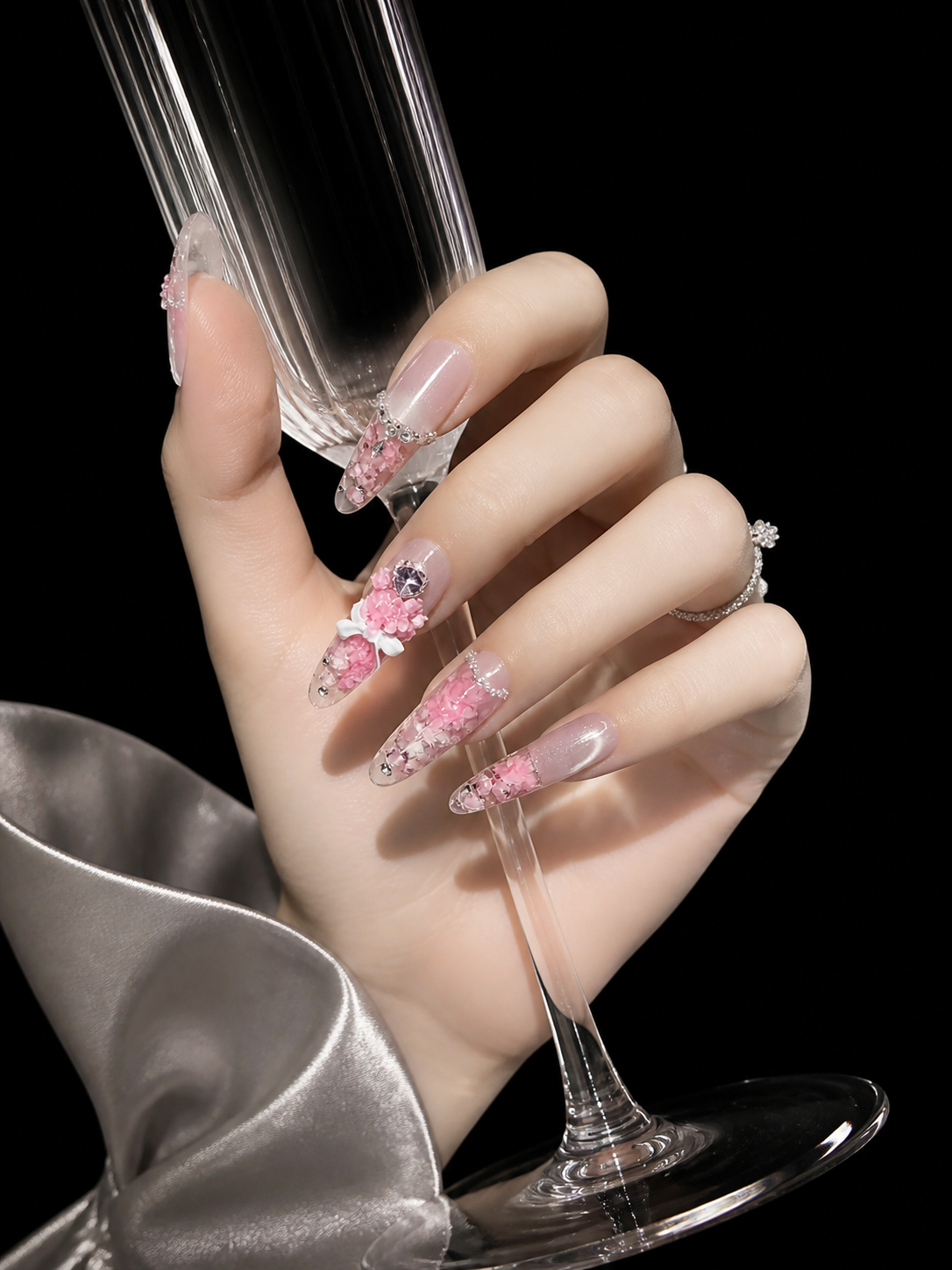 Flora's Ethereal Reverie | LUMlix Haute Nail