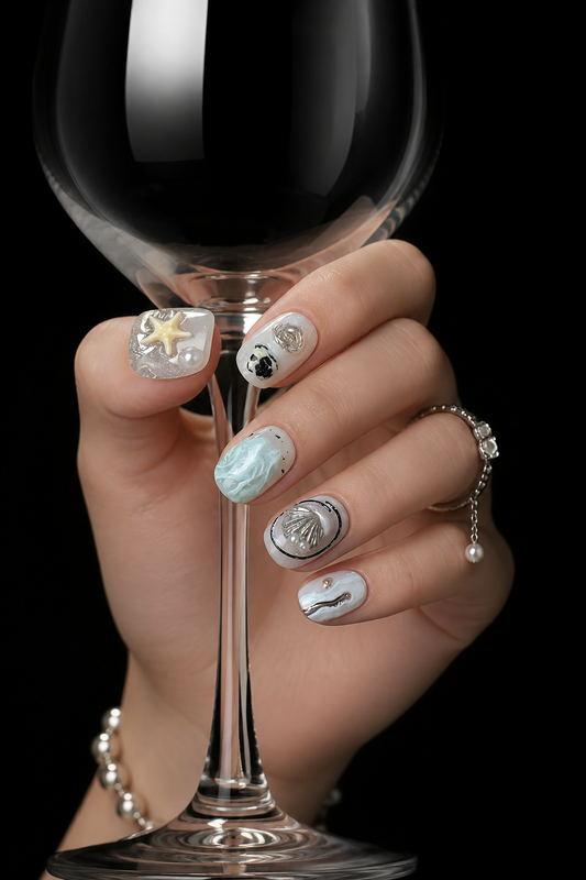 Thalassa's Tidal Memory | LUMlix Haute Nail