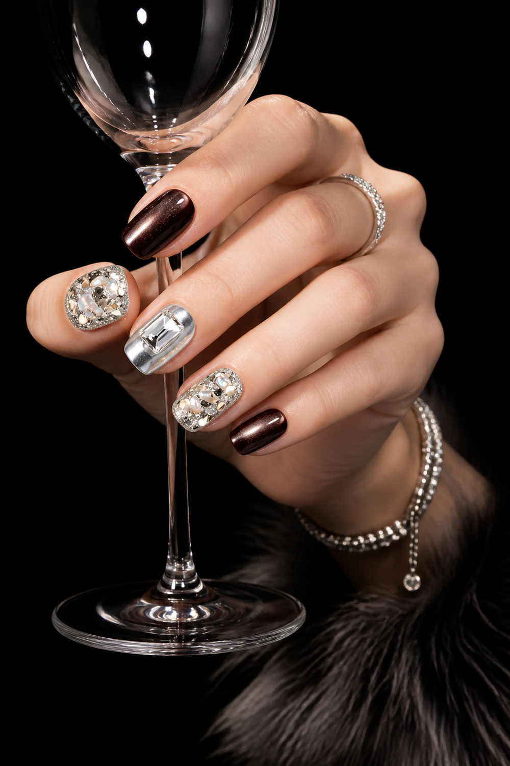 Nyx's Obsidian Mirror | LUMlix Haute Nail
