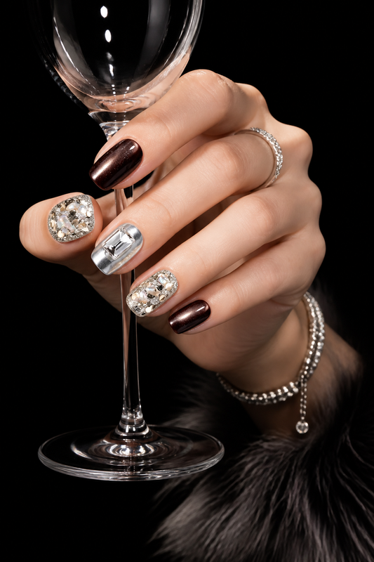 Nyx's Obsidian Mirror | LUMlix Haute Nail
