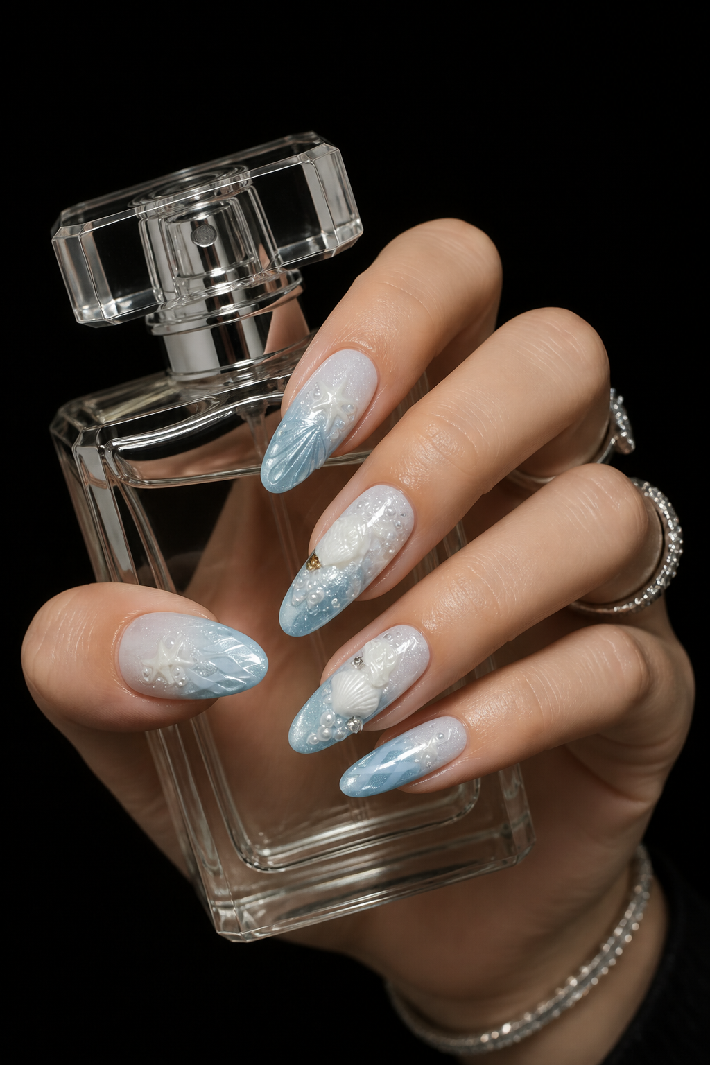 Mermaid’s Lullaby in Pearl| LUMlix Haute Nail