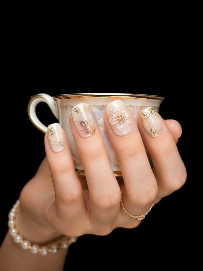 Seraphina’s Blush Reverie | LUMlix Haute Nail