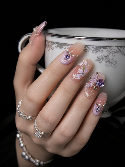 Violet Twilight | LUMlix Haute Nail