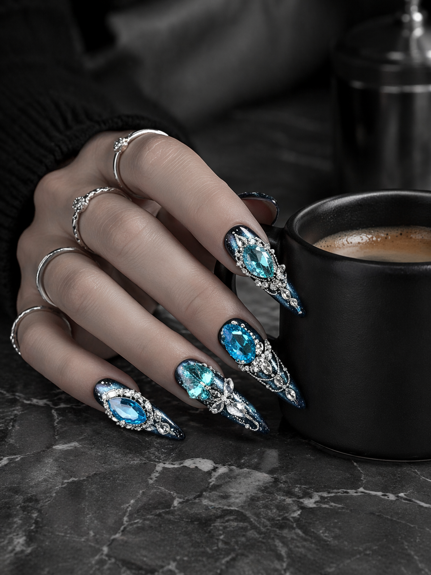 Celestial Azure | LUMlix Haute Nail