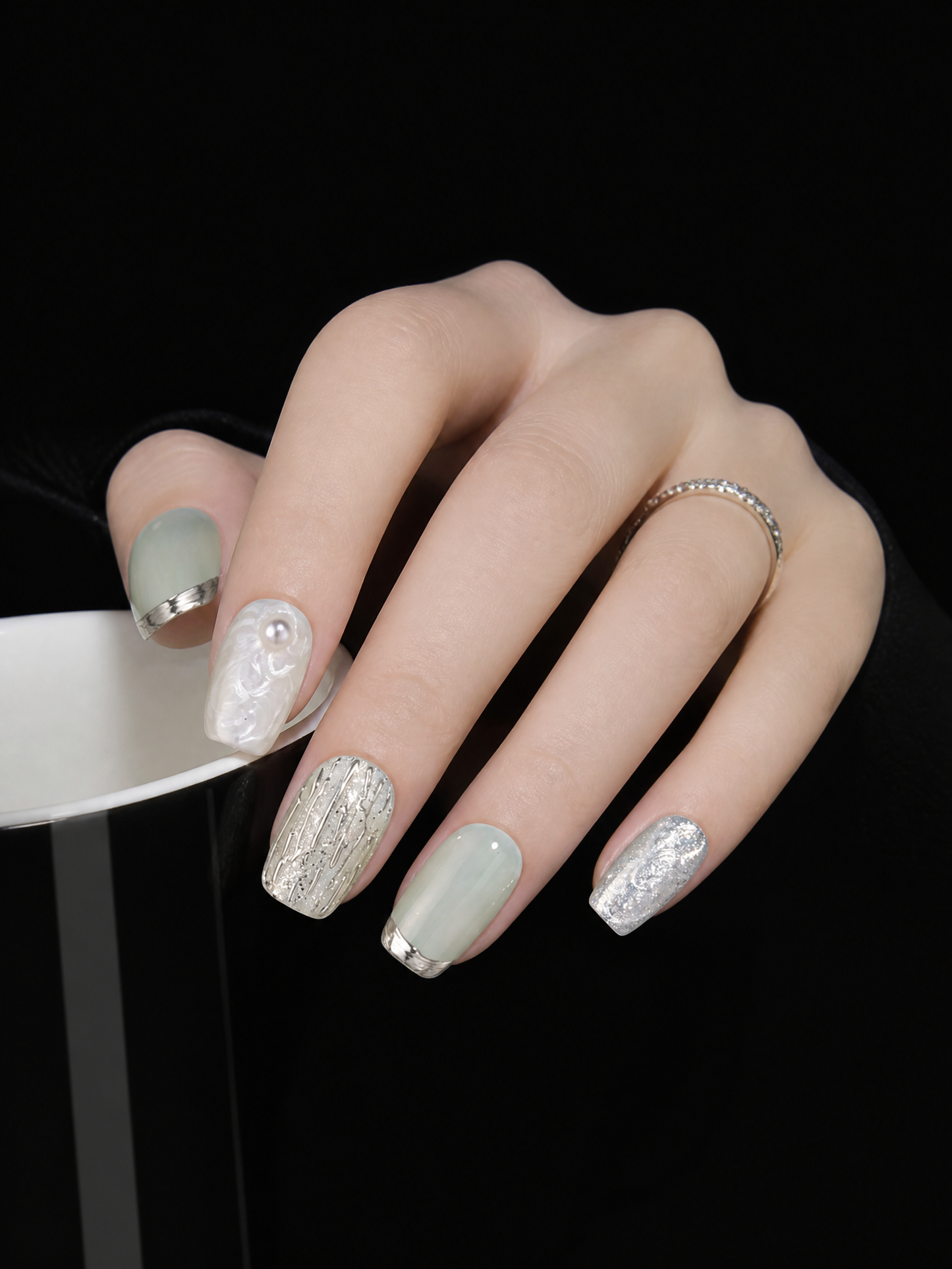 Gaia's Verdant Whisper | LUMlix Haute Nail