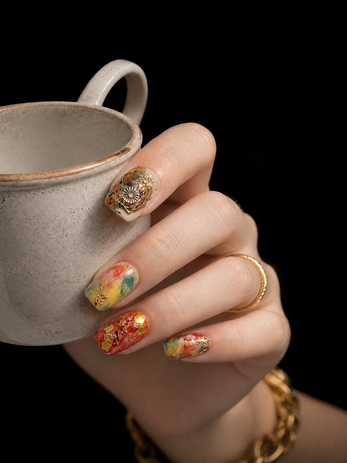 Gaia's Alchemical Garden | LUMlix Haute Nail