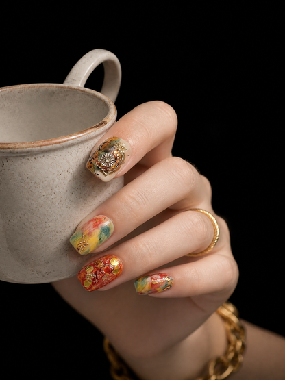 Gaia's Alchemical Garden | LUMlix Haute Nail