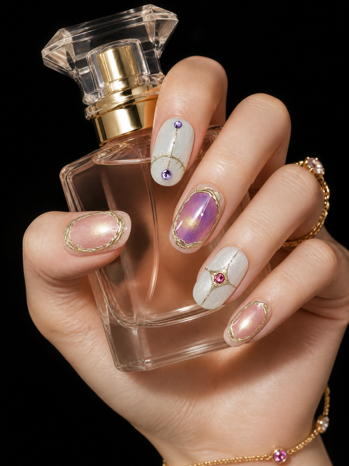 Selene’s Ethereal Codex | LUMlix Haute Nail