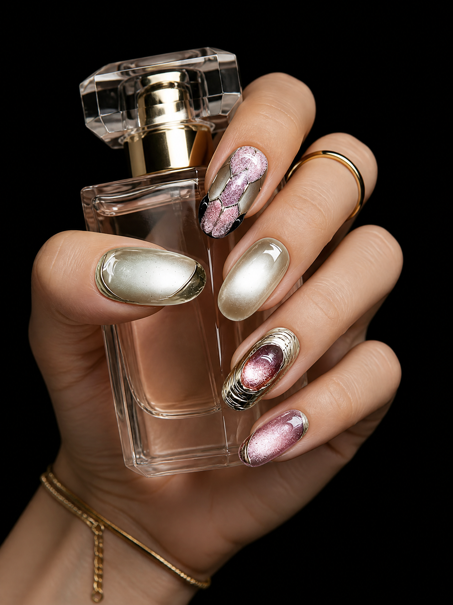 Medusa’s Gilded Serpent | LUMlix Haute Nai