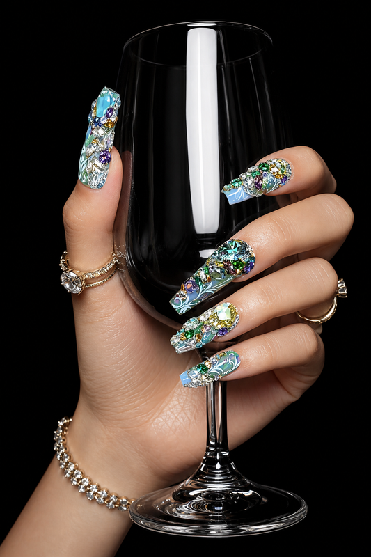 The Prism Garden's Reverie | LUMlix Haute Nail