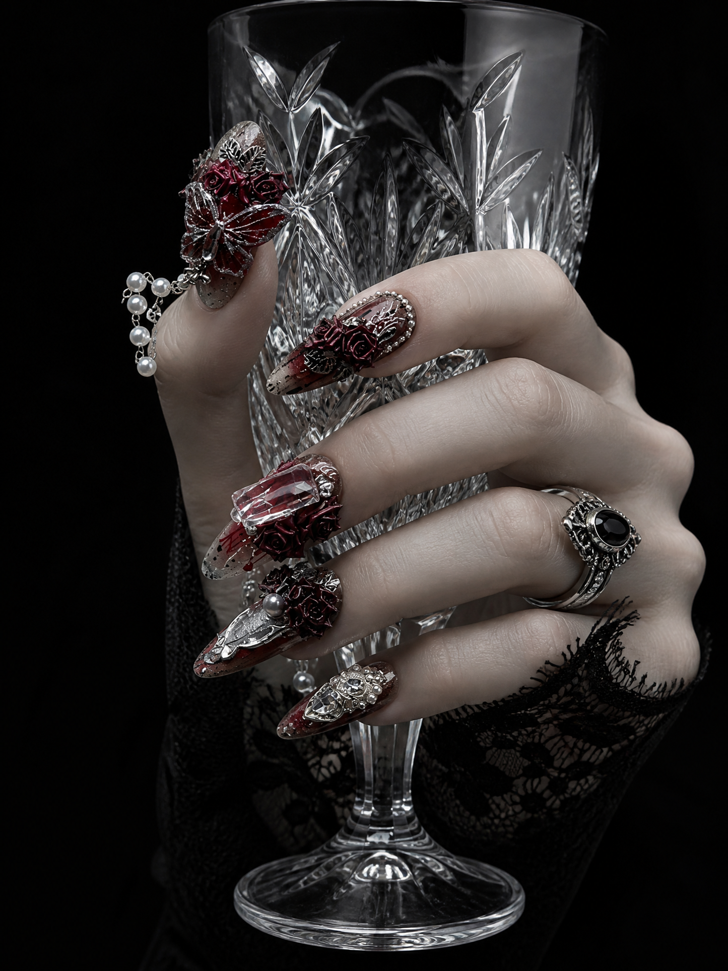 Velvet Nocturne Muse | LUMlix Haute Nail