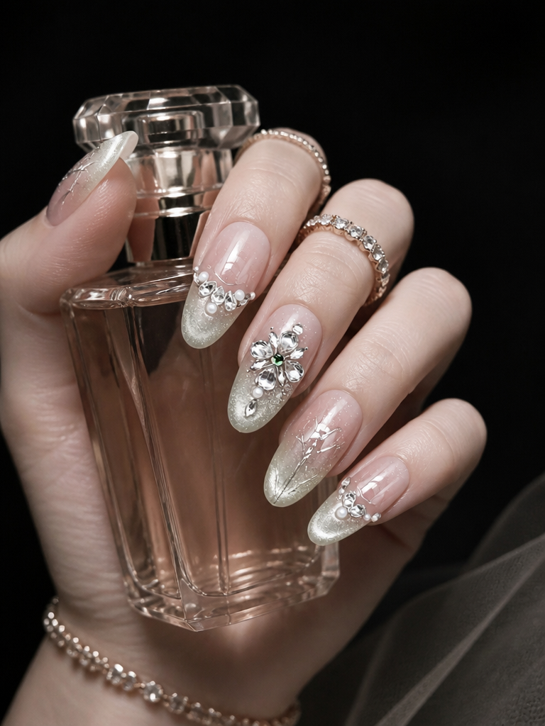 Flora’s Ethereal Reverie  | LUMlix Haute Nail