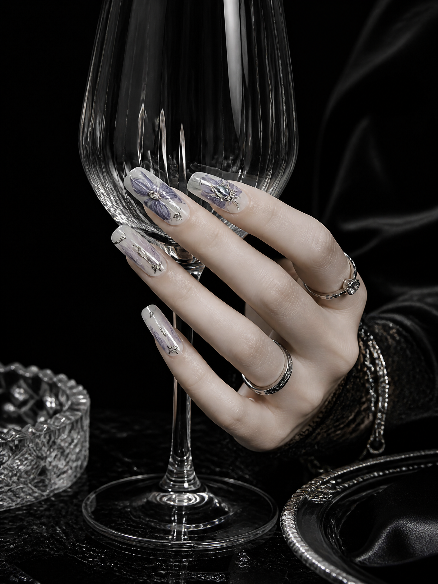 Psyche's Ethereal Metamorphosis | LUMlix Haute Nail
