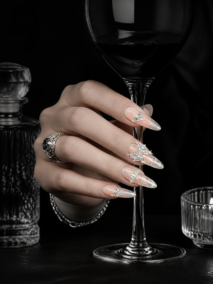 Seraphina's Crystal Coronation | LUMlix Haute Nail