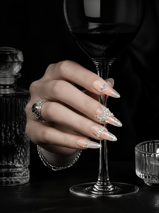 Seraphina's Crystal Coronation | LUMlix Haute Nail