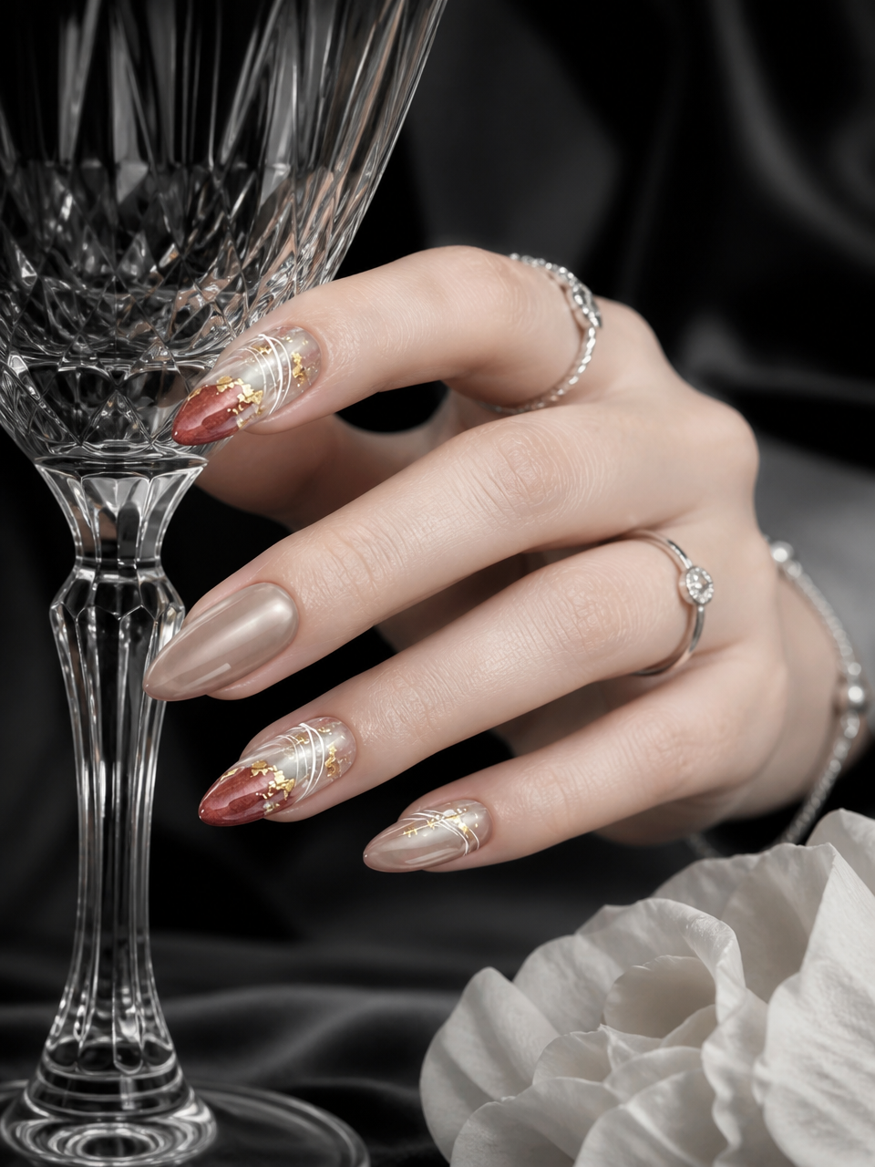 Vermilion Echo | LUMlix Haute Nail