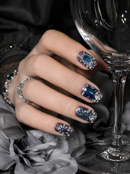 Sapphire Dynasty | LUMlix Haute Nail