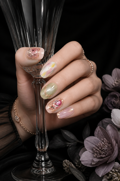 Aurora's Alchemy Garden | LUMlix Haute Nail