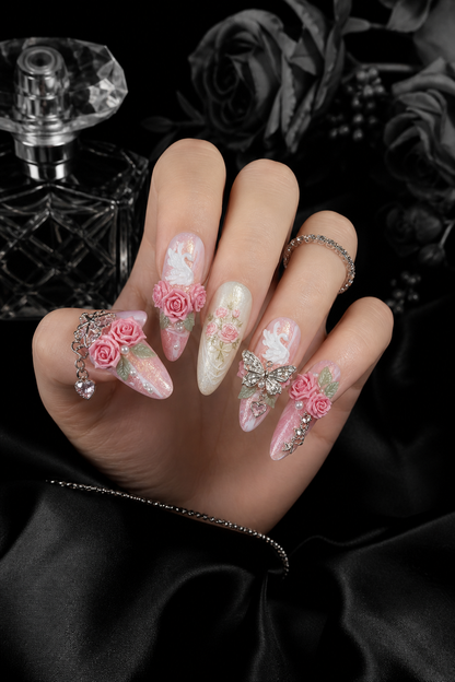 Roseate Reverie | LUMlix Haute Nail