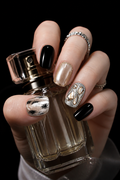 Eris' Midnight Alchemy | LUMlix Haute Nail