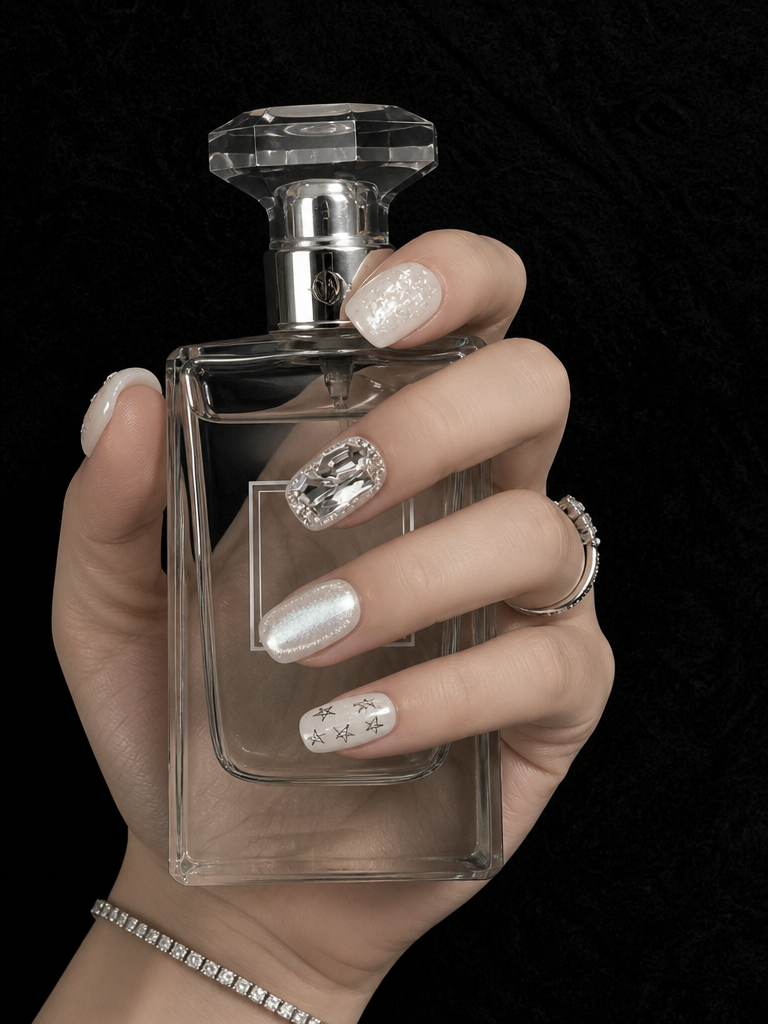 Silver Starlight | LUMlix Haute Nail