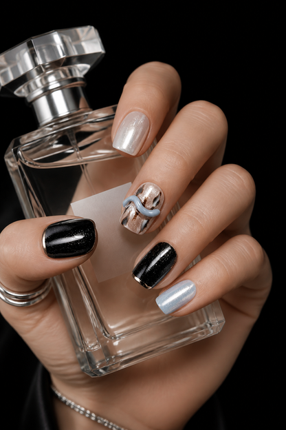 Selene's Lunar Veil | LUMlix Haute Nail