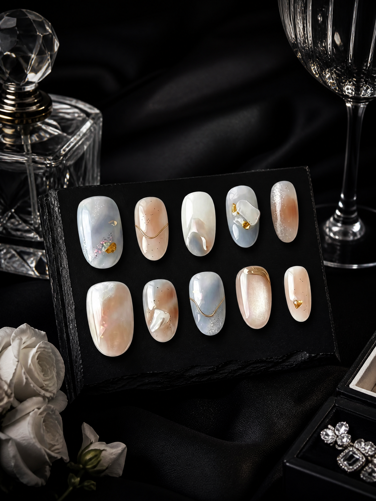 Celestial Marble | LUMlix Haute Nail