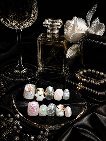 Luna's Whimsical Menagerie | LUMlix Haute Nail
