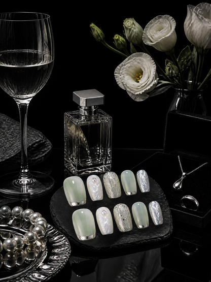 Gaia's Verdant Whisper | LUMlix Haute Nail
