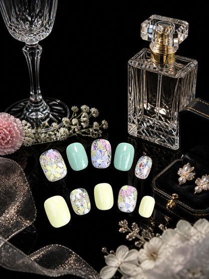 Flora's Enchanted Mosaic | LUMlix Haute Nail