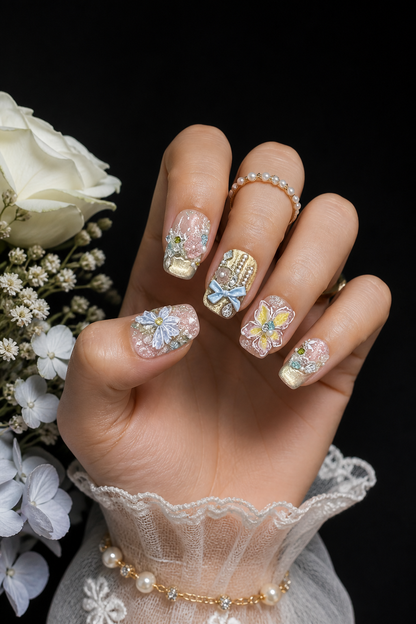 Botanical Opulence | LUMlix Haute Nail