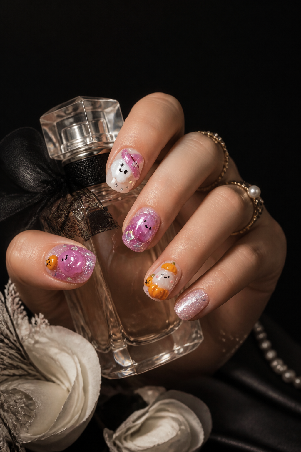 Luna's Whimsical Haunt | LUMlix Haute Nail