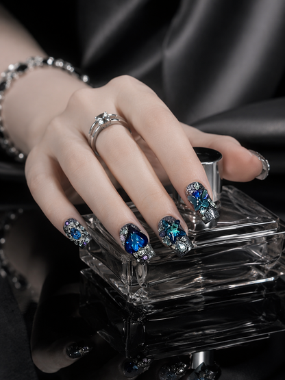 Sapphire Dynasty | LUMlix Haute Nail