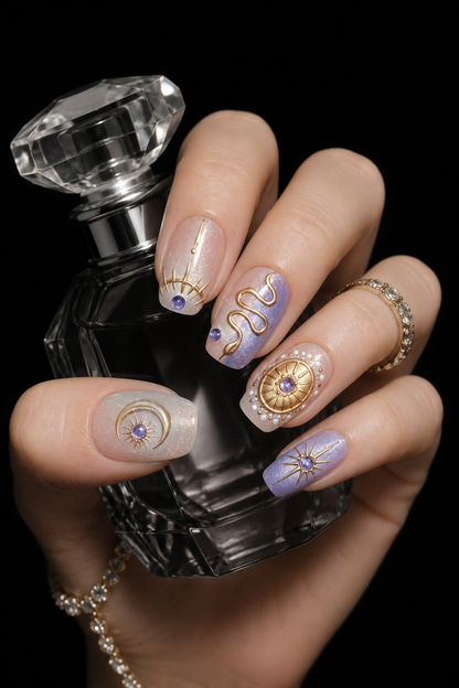 Celestial Oracle's Gaze | LUMlix Haute Nail