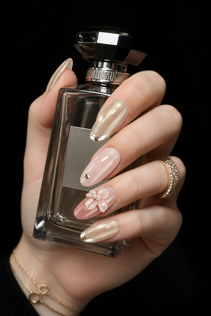 Gilded Dawn | LUMlix Haute Nail