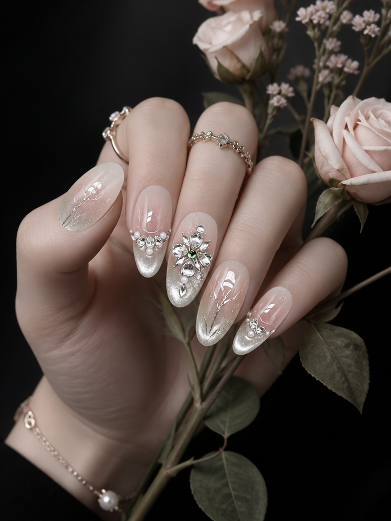 Flora’s Ethereal Reverie  | LUMlix Haute Nail