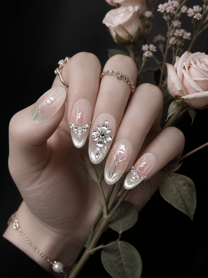 Flora’s Ethereal Reverie  | LUMlix Haute Nail